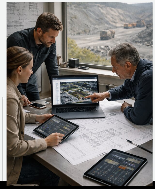 Разработка и внедрение систем для горнодобычи в Прокопьевске