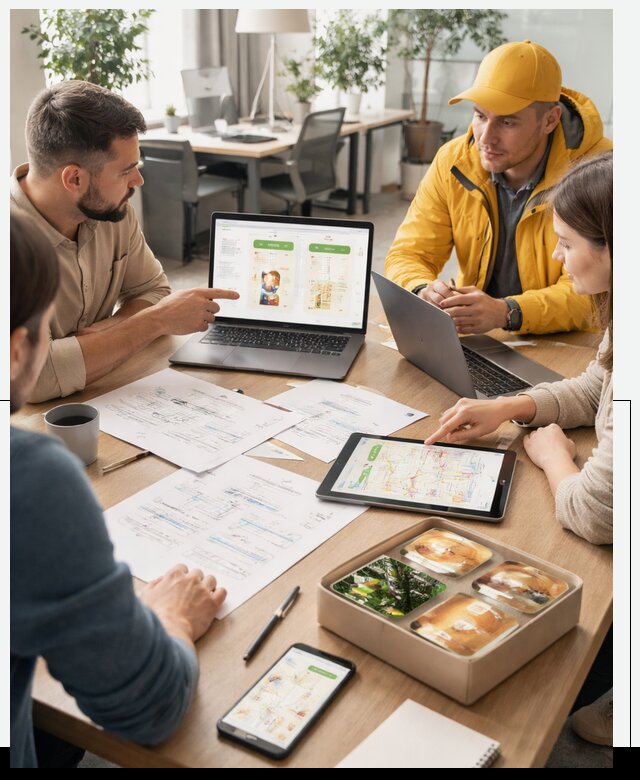 Разработка агрегатора доставки еды в Прокопьевске от 15506 р., АвикейПрк